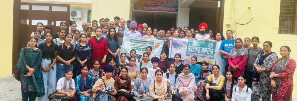 Motivating students for social service is a commendable effort  Dr Ajay Bagga
